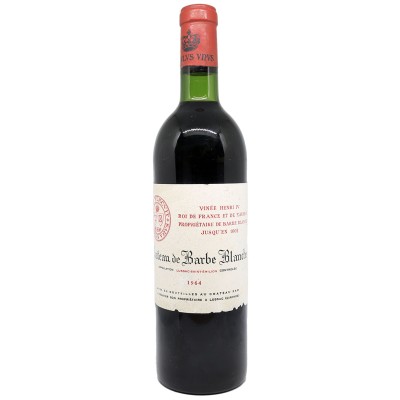 Château Barbe Blanche 1964 reviews best price good wine merchant bordeaux