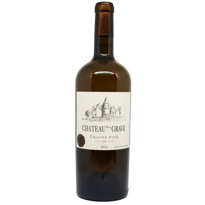 Château de la Grave - Grains Fins - Blanc  2016