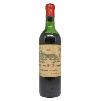 Château SAINT-GEORGES 1970 cheap purchase old vintage rare wine good and cheap with a good opinion