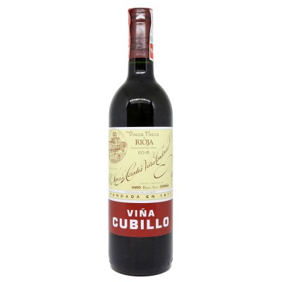 Lopez de Heredia - Vina Cubillo Crianza 2016