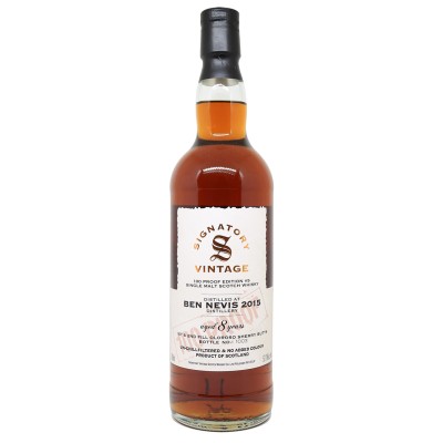 Signatory Vintage - Ben Nevis - 8 ans - 2015 - Oloroso Sherry Cask - 57,10%