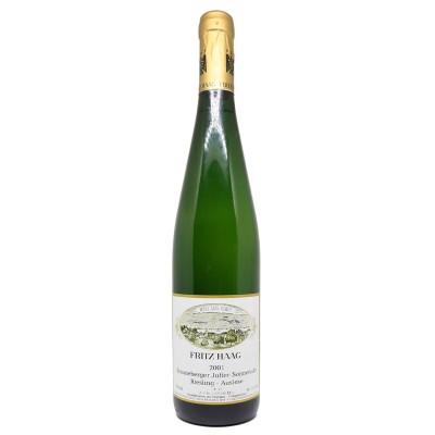 FRITZ HAAG - BRAUNEBERGER Juffer Sonnenuhr Riesling - Auslese GK - Fuder 12 2001