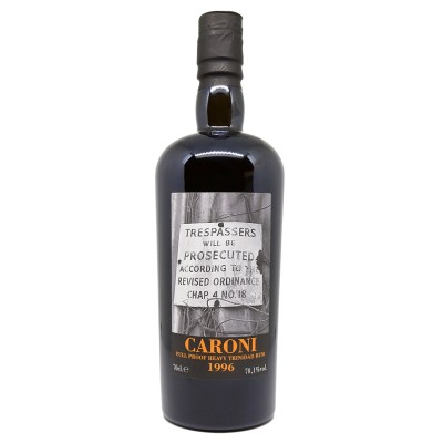 CARONI - 1996 - 20 ans - Trespassers Full Proof - 35th release - Bottled 2016 - 70,10%