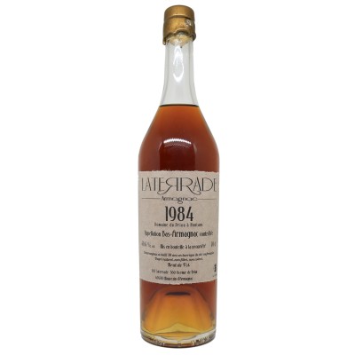 Armagnac Laterrade - Bas-Armagnac - 1984 - Domaine du Priou - Brut de Fût - 40,4%