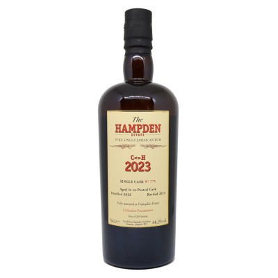 Hampden - Millésime 2023 - C<>H - Ex-Peated Whisky - Single Cask #775 - Foundations - 64,1%