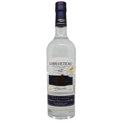 RUM LONGUETEAU - White Rum - 62%