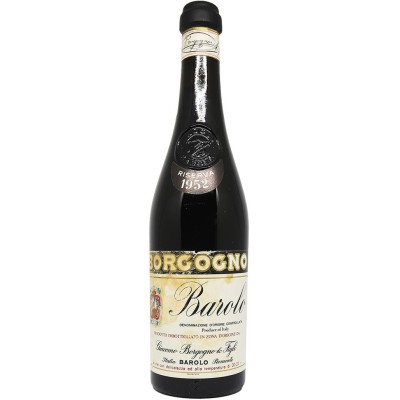 BAROLO - Riserva - Giacomo Borgogno 1952 Bon avis achat au meilleur prix caviste bordeaux