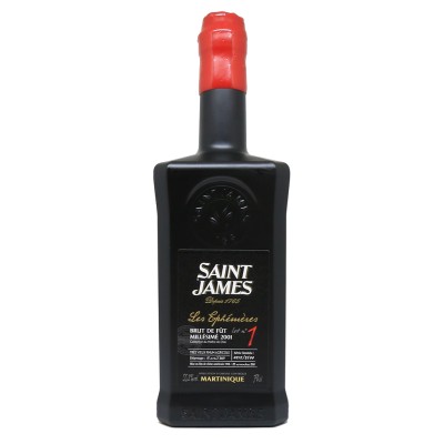 SAINT JAMES - Cuvée Les Ephémère n°1 - Brut de fût - Millésimé 2001 - 55.2%