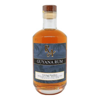 Rum Artesanal - Guyana Uitvlugt - 30 ans - Single Cask - Millésime 1991 - 61.7%