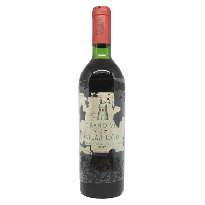 Château LATOUR  1967  Bon avis achat au meilleur prix caviste bordeaux