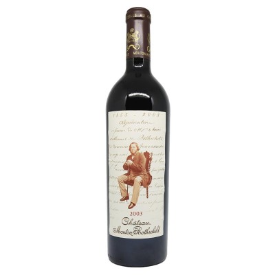 Château MOUTON ROTHSCHILD 2003 Buen consejo comprar al mejor precio El comerciante de vinos de Burdeos