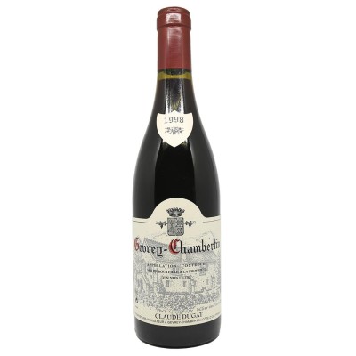 GEVREY CHAMBERTIN -  CLAUDE DUGAT  1998 Bon avis achat au meilleur prix caviste bordeaux