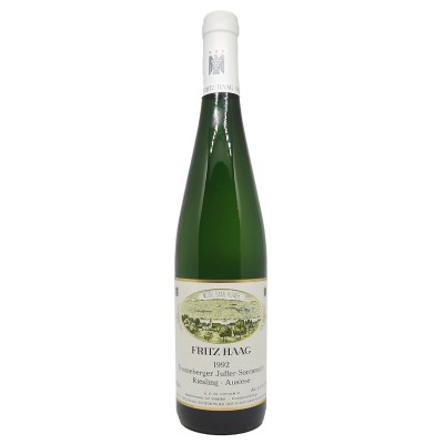 FRITZ HAAG - BRAUNEBERGER Juffer Sonnenuhr Riesling - Auslese  1992 Bon avis achat au meilleur prix caviste bordeaux