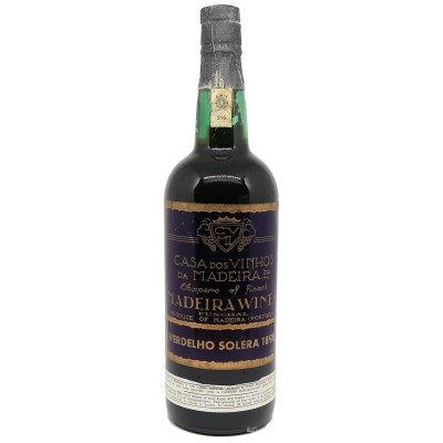 MADÈRE - Vintage Madeira Solera Verdelho - CASA DOS VINHOS DA MADEIRA  1898 achat meilleur prix avis bon caviste bordeaux