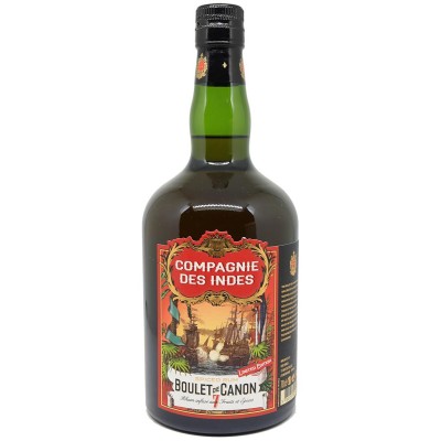 Compagnie des Indes - Spiced rhum - Boulet de Canon n° 7 - 46%