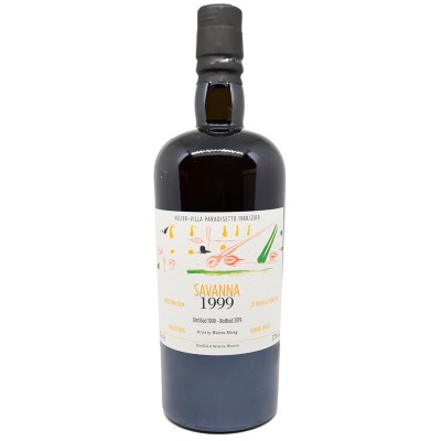 SAVANNA - Rhum hors d'âge - SAVANNA 1999 - Villa Paradisetto - 57%