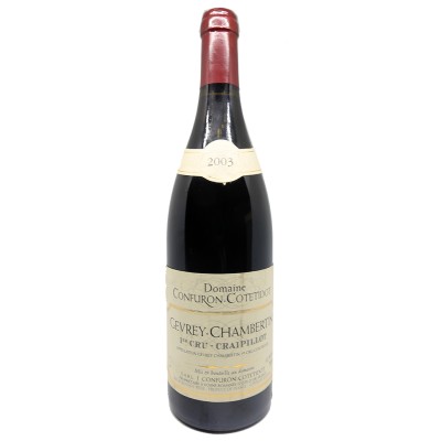 Domaine Confuron Cotetidot - Gevrey Chambertin 1er Cru Craipillot 2003