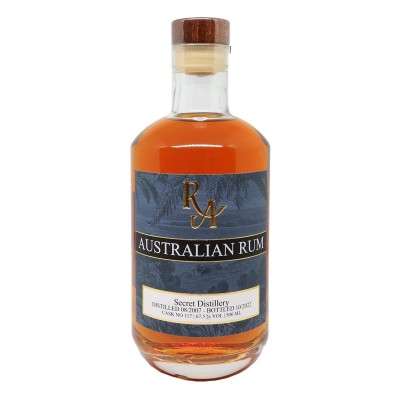 Rum Artesanal - Australia - 15 ans - Single Cask 117 - Millésime 2007 - 67,50%