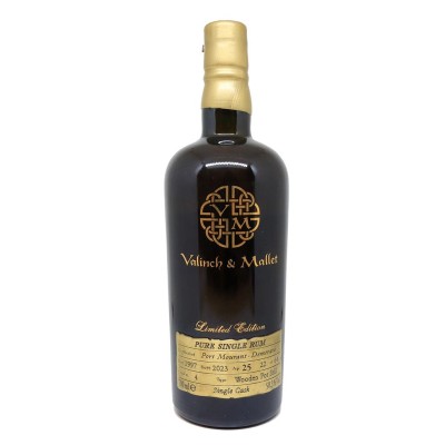 Valinch & Mallet - The Spirit of Art RDV - Port Mourant Demerara - 25 ans - Cask n°4 - Millésime 1997 - 50.3%