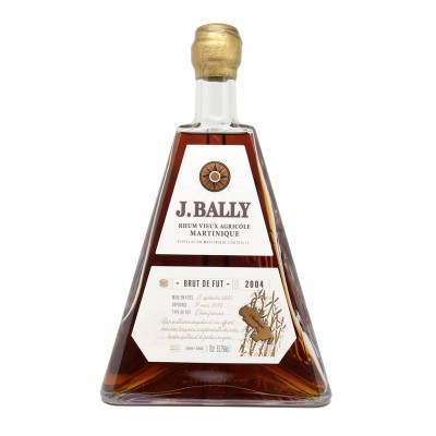 RHUM BALLY - Millésime 2004 - Brut de fût - Pyramide - Bottled 2023 - 53.70%