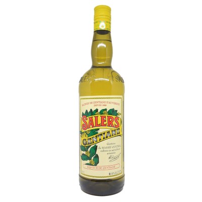 Liqueur de Gentiane Salers - Bouteille de 1 Litre - 16%