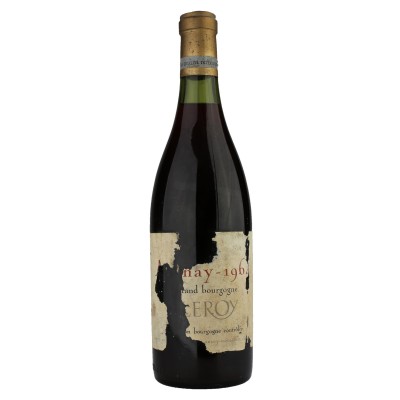 VOLNAY - Domaine LEROY 1962 RARE CHEAP AT THE BEST PRICE