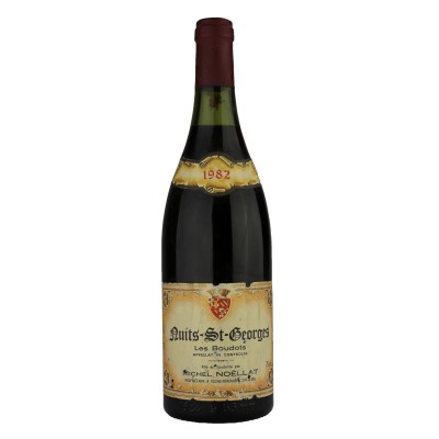 NUITS SAINT GEORGES 1ER CRU AUX BOUDOTS MICHEL NOËLLAT 1982 rare pas cher vieux millesimes 