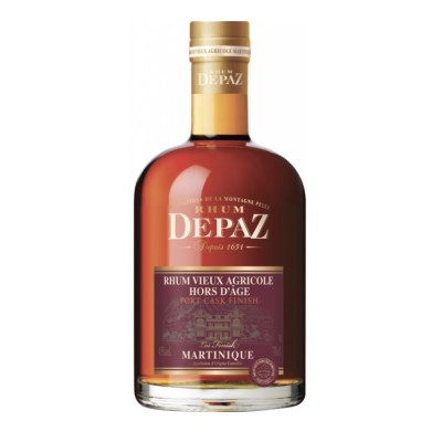 RUM DEPAZ - Aged rum - Port cask Finish (Porto) - 45%