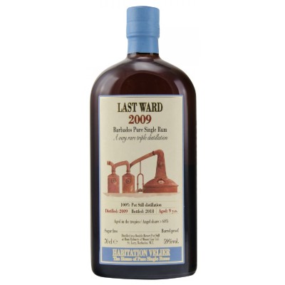 RHUM des Barbades - HABITATION VELIER - Mount Gay 9 ans - Last Ward 2009 - 59%  