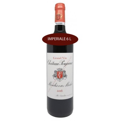Château POUJEAUX 2016 - Imperial 6 Liters buy cheap at the best price good advice