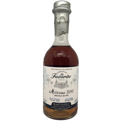 LA FAVORITE - Ron añejo - Añada 2010 - 52,8%