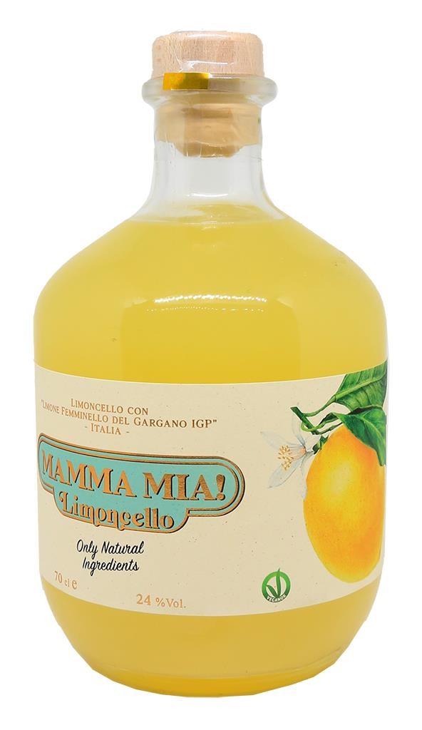 Liqueur Mamma Mia Limoncello Citron 24°