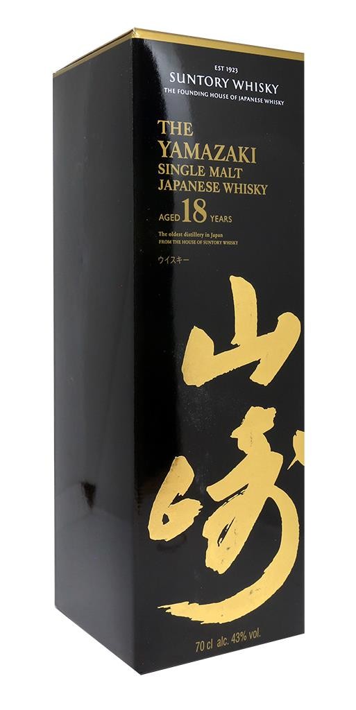 Japanese Whisky YAMAZAKI 18 ans 43 Clos des Spiritueux