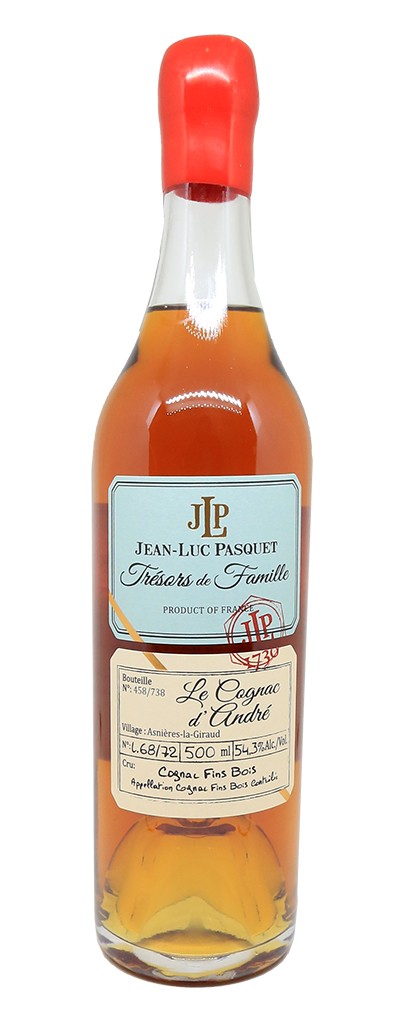 Cognac Jean Luc Pasquet - Le Cognac d'André - Millésimes 1968/1972 - 54,3%