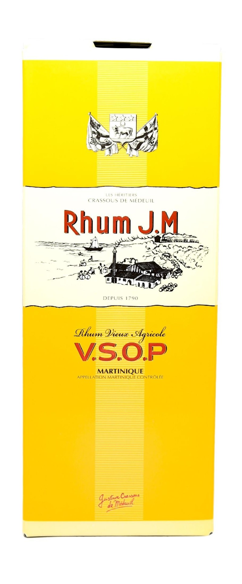 Rhum J. M V.S.O.P. rum agricole aged 70 cl