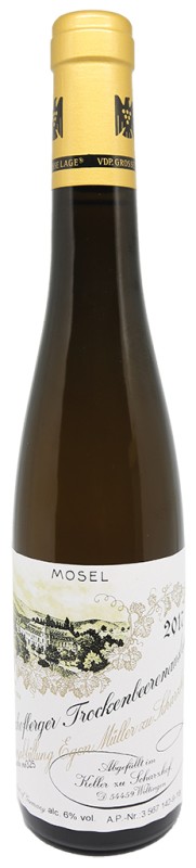 Egon Müller - Scharzhoberger Trockenbeerenauslese 2017 vino raro más caro del mundo mejor precio excepcional TBA